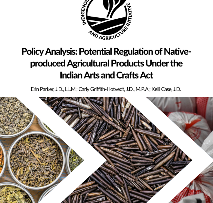 The Indigenous Food and Agriculture Initiative Releases Policy Analysis