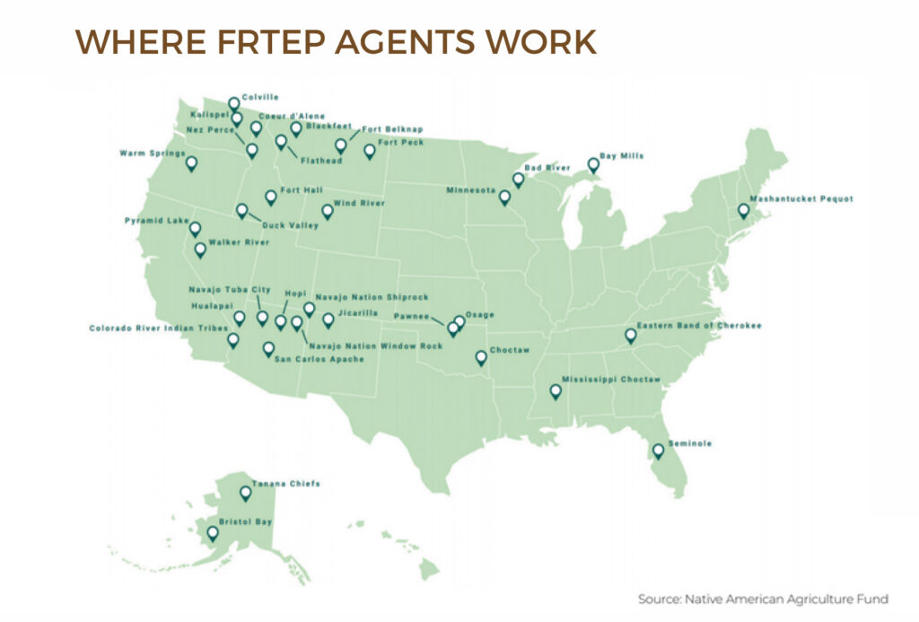 Where FRTEP Agents Work