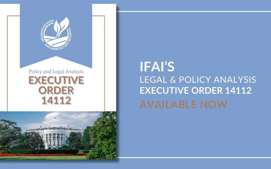 Policy and Legal Analysis – Executive Order 14112